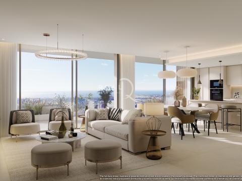 Romero Salón + Cocina 3D+