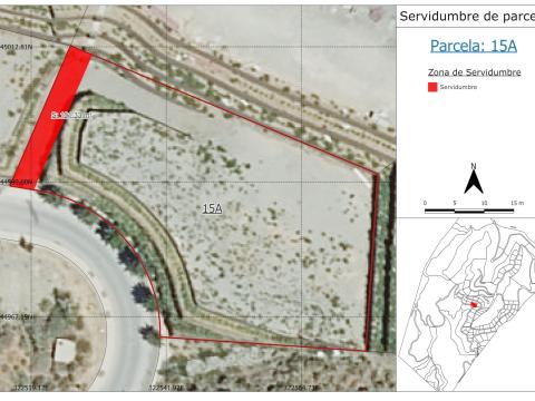 Parcela 15A Servidumbres