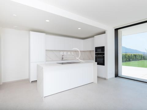 mordern kitchen and laundry
