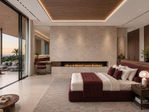 Villa Proposal - Plot 14A Main Suite View 1