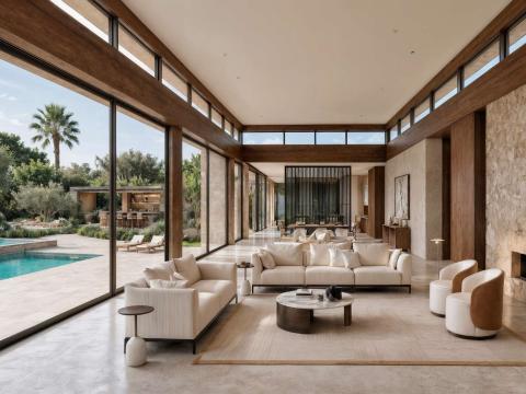 Villa Proposal Plot 16A Living Room