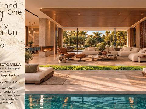 Villa Proposal Plot 15A Interior and Exterior, One Space