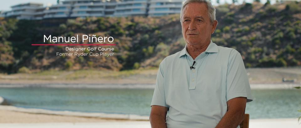 Preview image for the video "El Lago Club Interview with Designer of Golf Course Manuel Piñero | Real de La Quinta". Preview image for the video "El Lago Club Interview with Designer of Golf Course Manuel Piñero | Real de La Quinta".